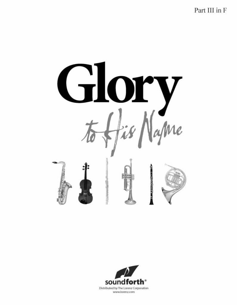 Glory To His Name
